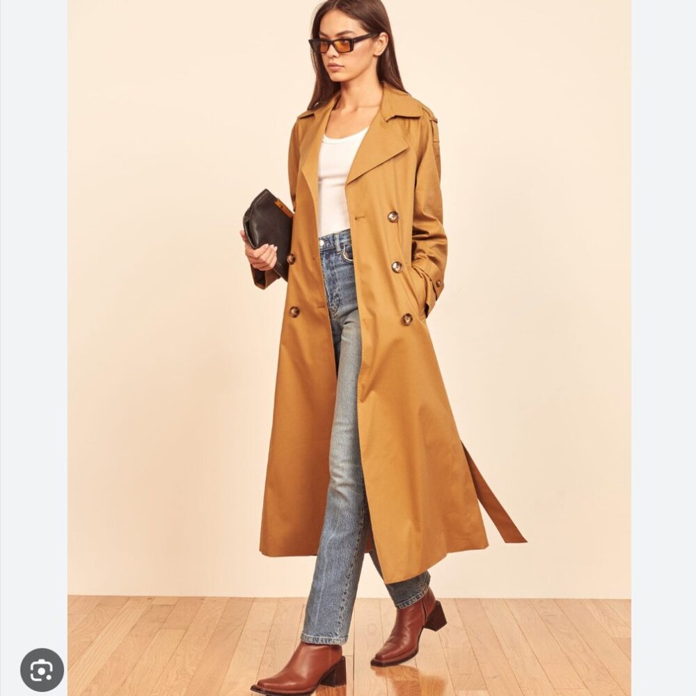 Reformation Holland Trench - Light Brown - XS